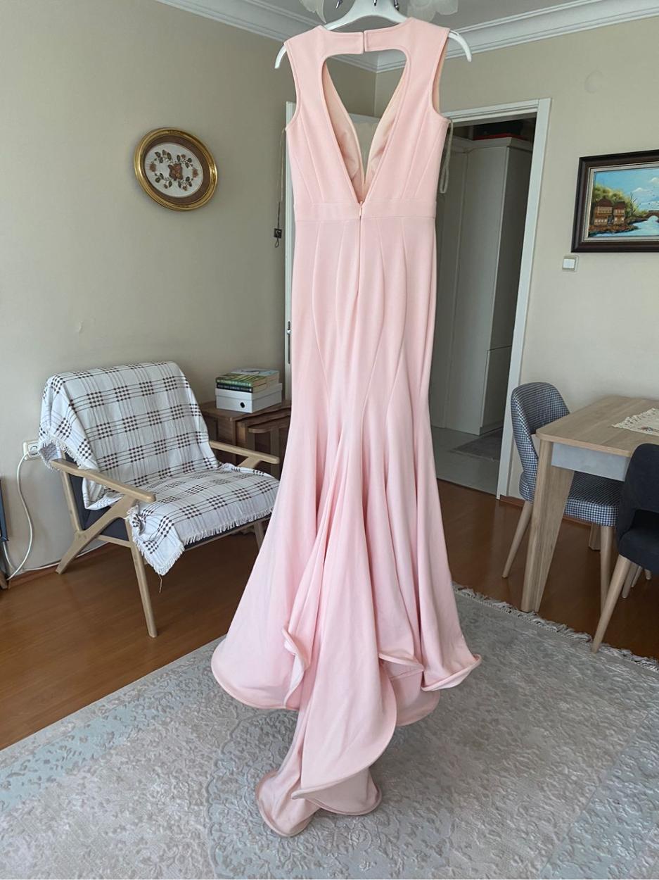 Pudra Abiye Elbise 👗🌻 — görsel 2/8