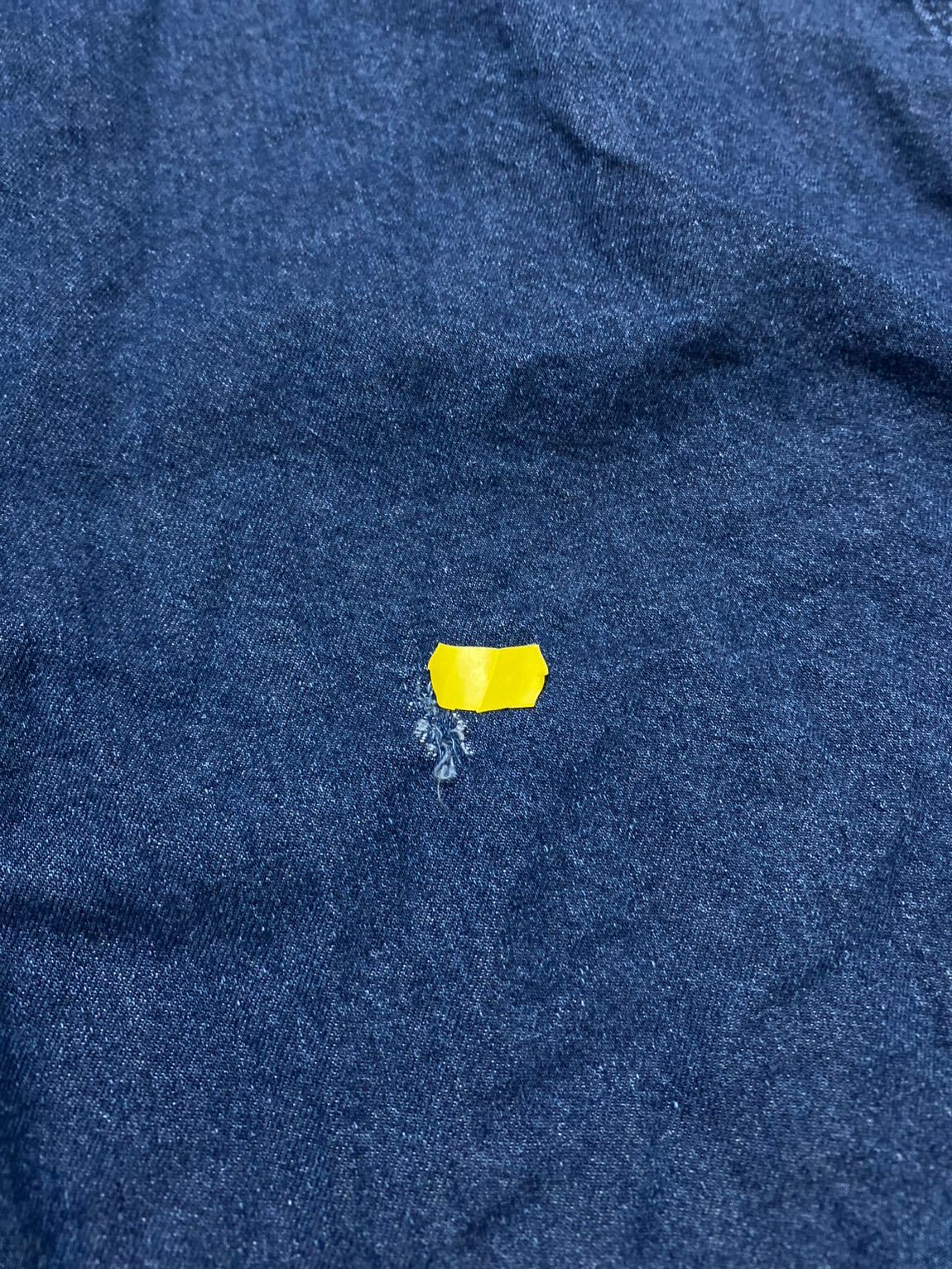 Önden Bağlamalı Denim Kot Gömlek — görsel 5/6