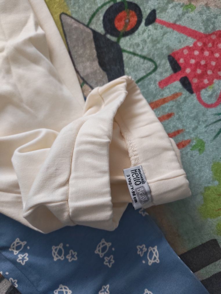 HelloBaby Mavi Yıldız DesenliBebek ikili — görsel 3/3