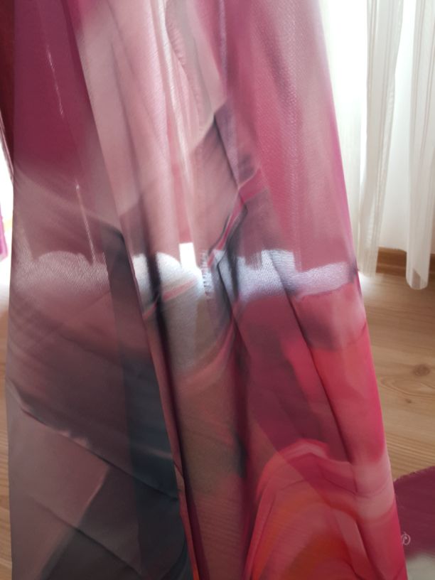 batik mor pembe yeşil eşarp — görsel 4/6