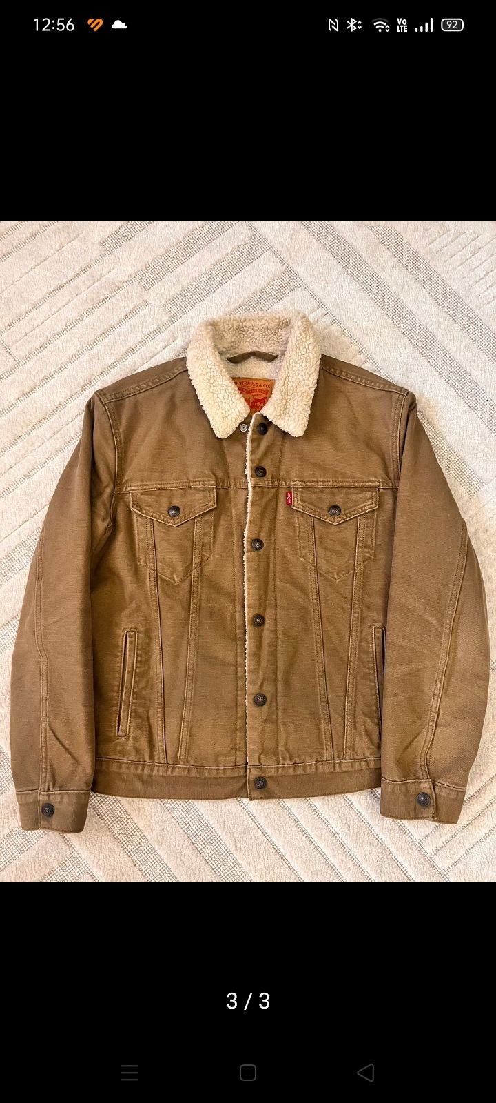 Levis sherpa trucker ceket — görsel 3/8