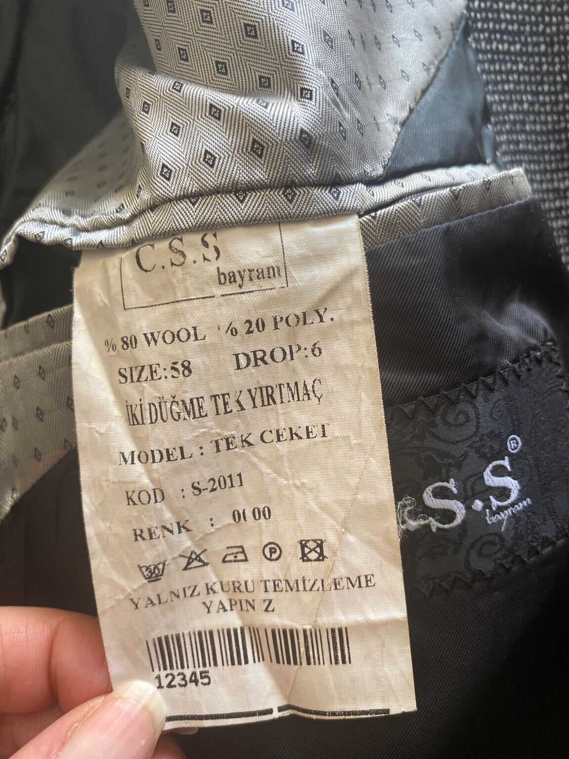 Yün ceket — görsel 5/6
