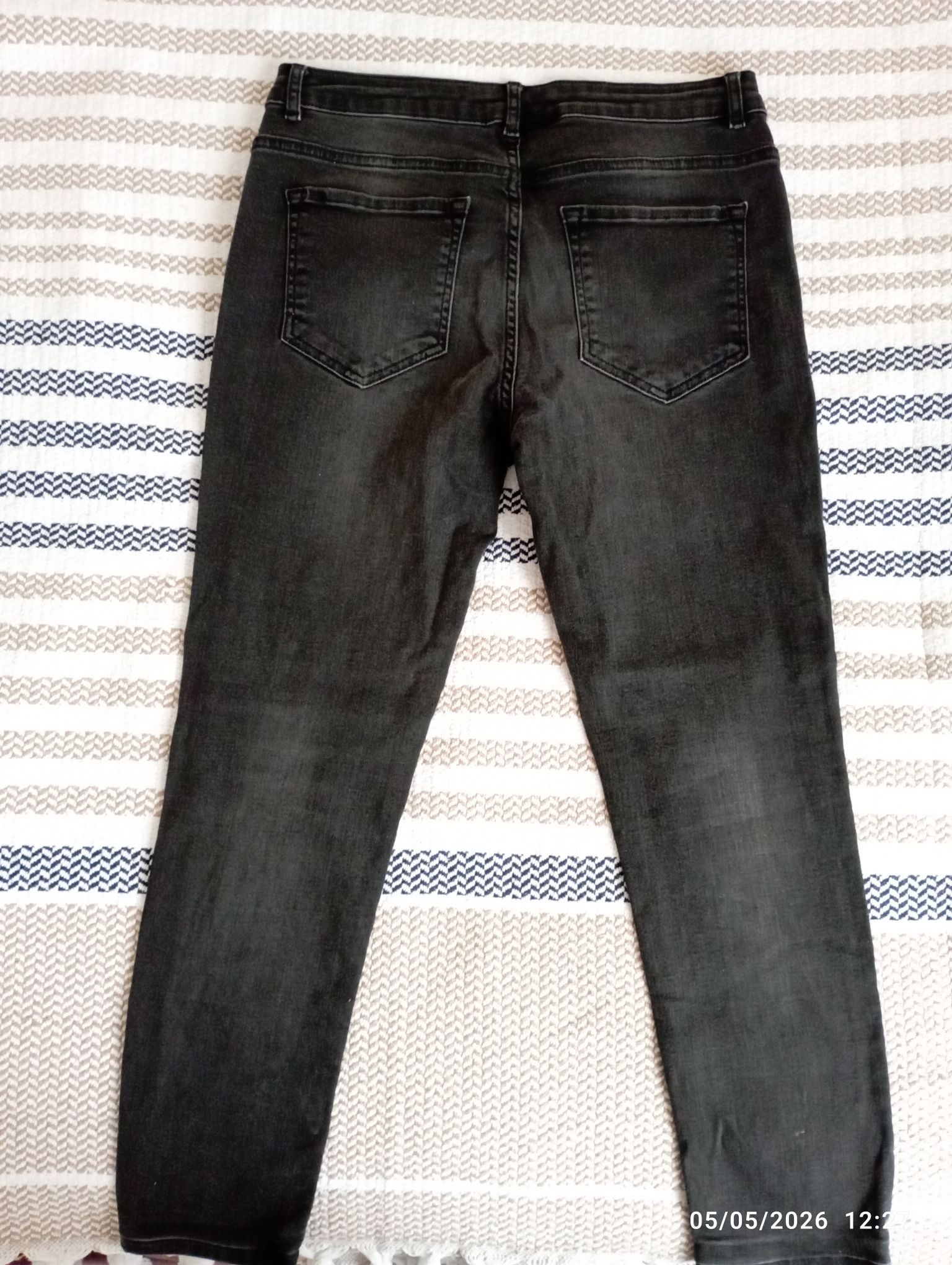 Roman Marka Yırtık Detaylı Jean Pantolon — görsel 5/5