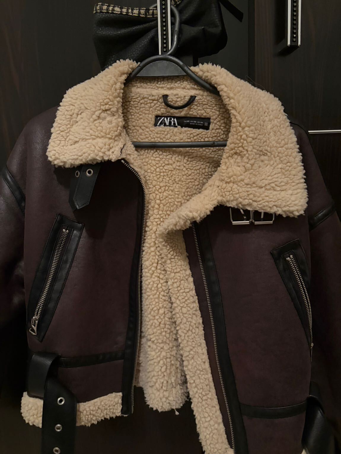 Zara biker ceket — görsel 6/7