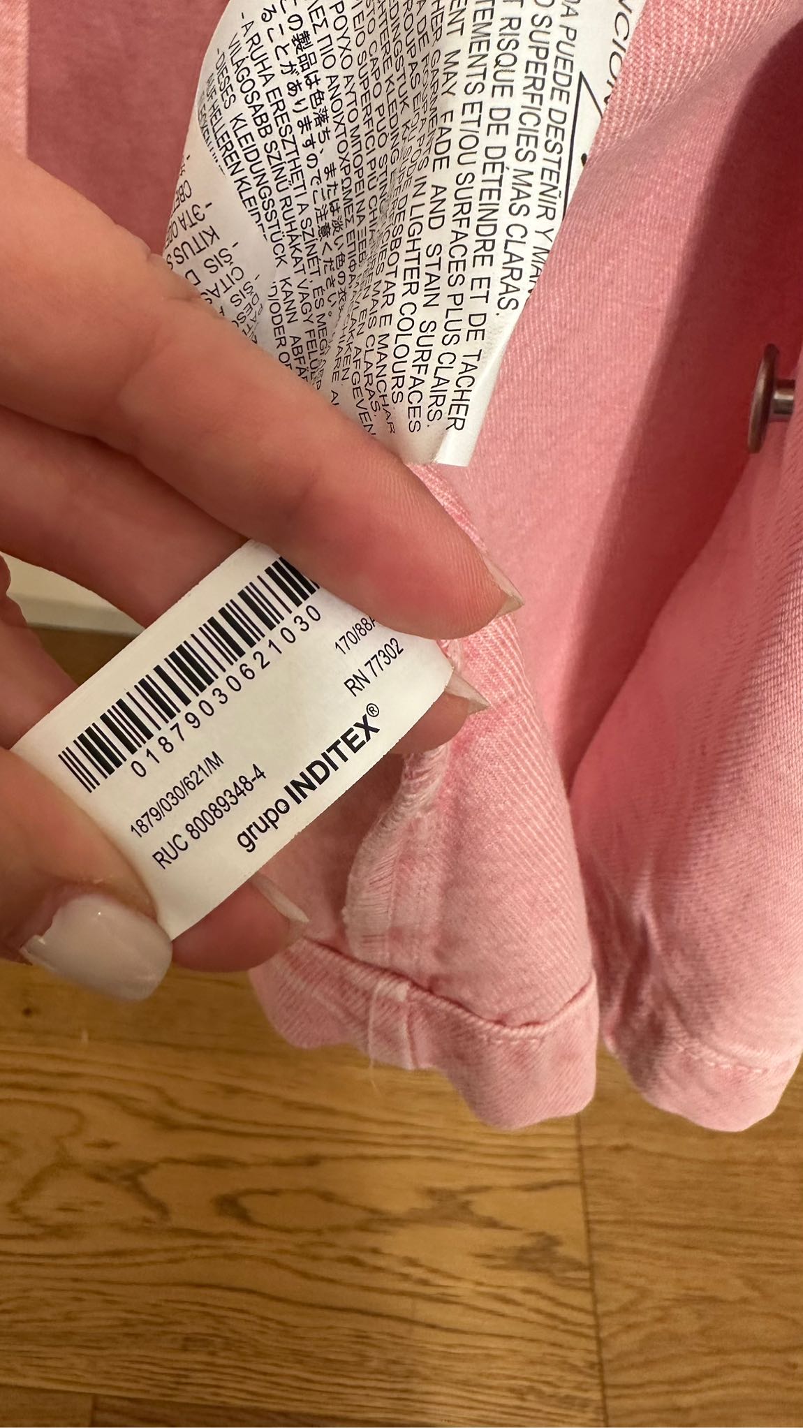 Zara denim ceket — görsel 5/7