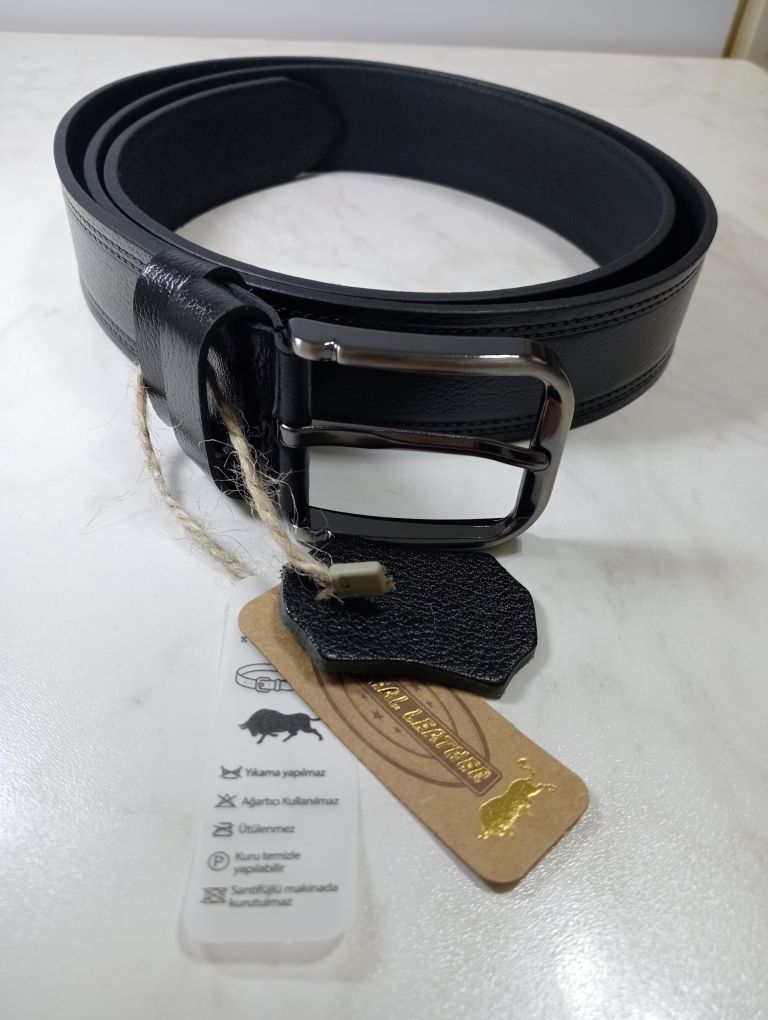Deri kemer 120 cm boy 4 cm en — görsel 3/3