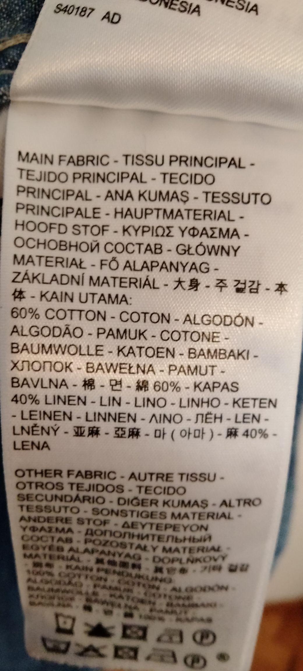 Levi's Mavi Kot Elbise — görsel 8/8