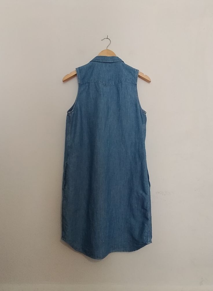 Levi's Mavi Kot Elbise — görsel 6/8
