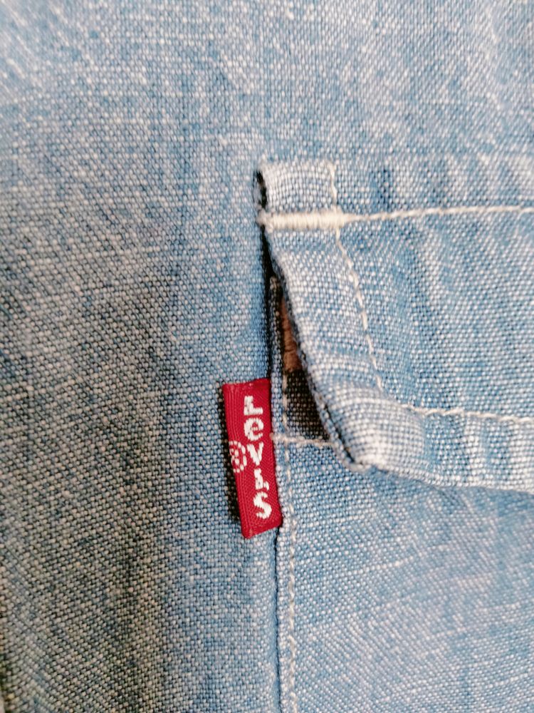 Levi's Mavi Kot Elbise — görsel 4/8