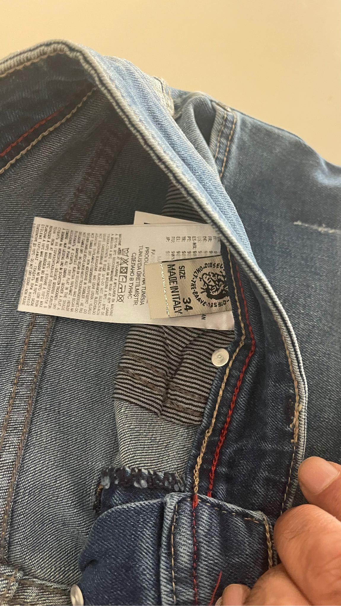 Dıesel erkek kot pantolon — görsel 7/8
