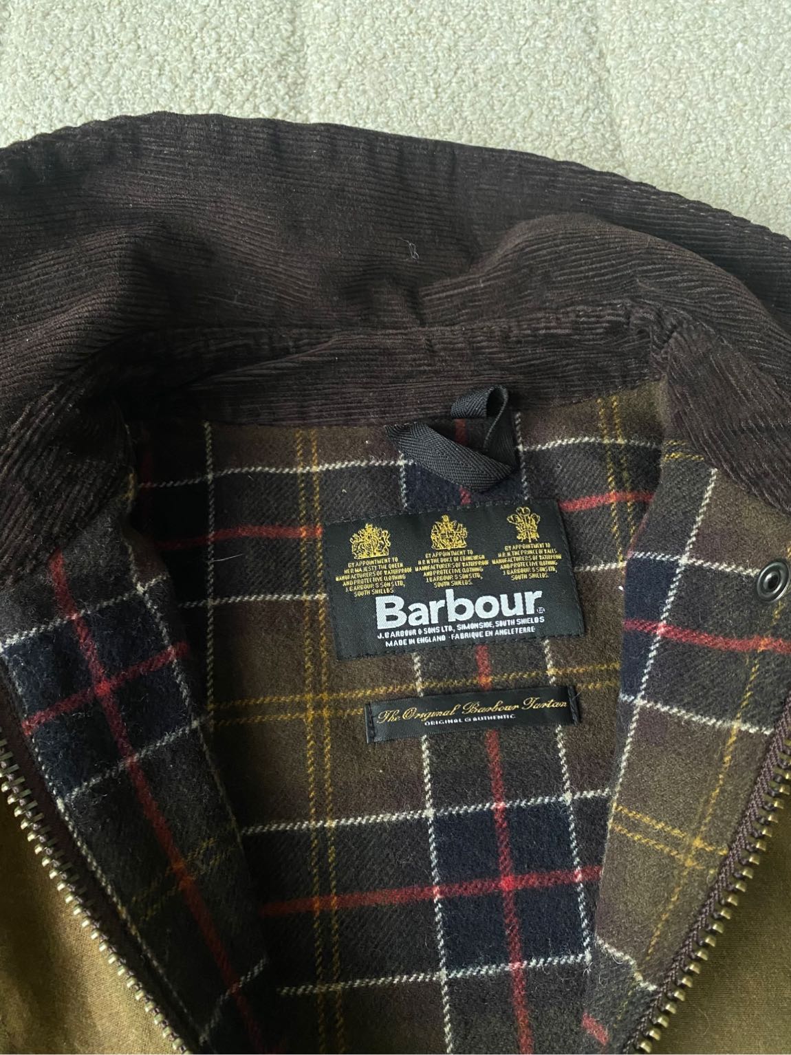Barbour wax new market jacket — görsel 4/9