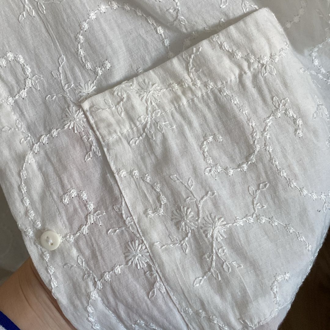 Cream Rouge Kısa Kollu Gömlek — görsel 6/8
