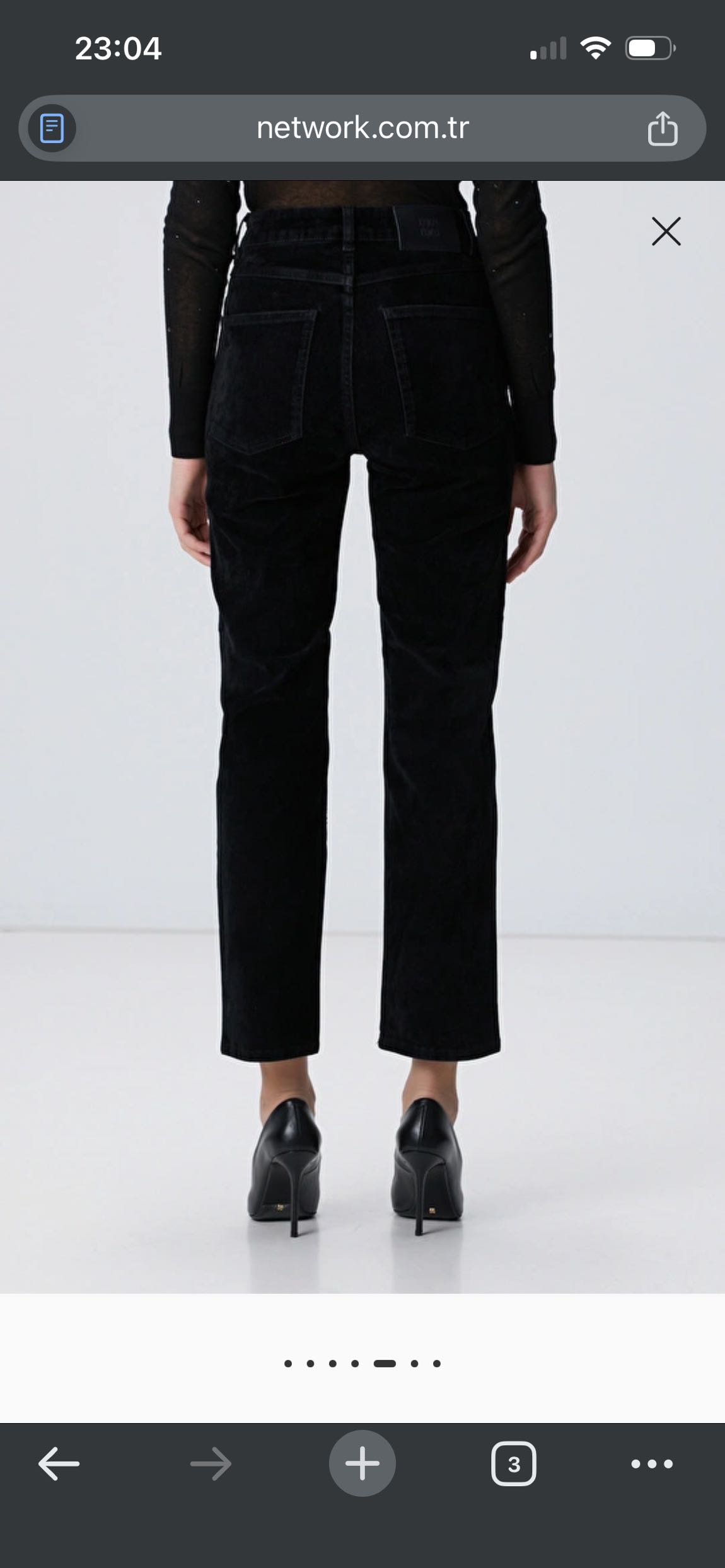 Network Siyah Pul Detaylı Jean — görsel 3/7