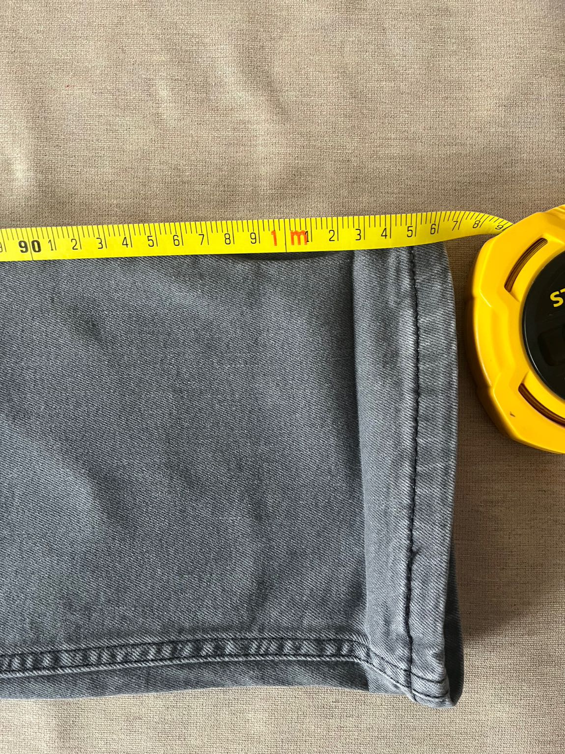 Gri Orijinal Levi's Jean Pantolon — görsel 7/9
