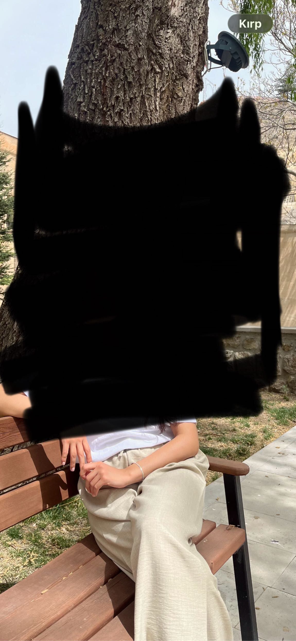 Bej Bol Kesim Pantolon — görsel 4/4