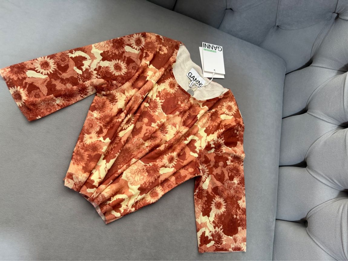 Orijinal GANNI Crop Top — görsel 6/8