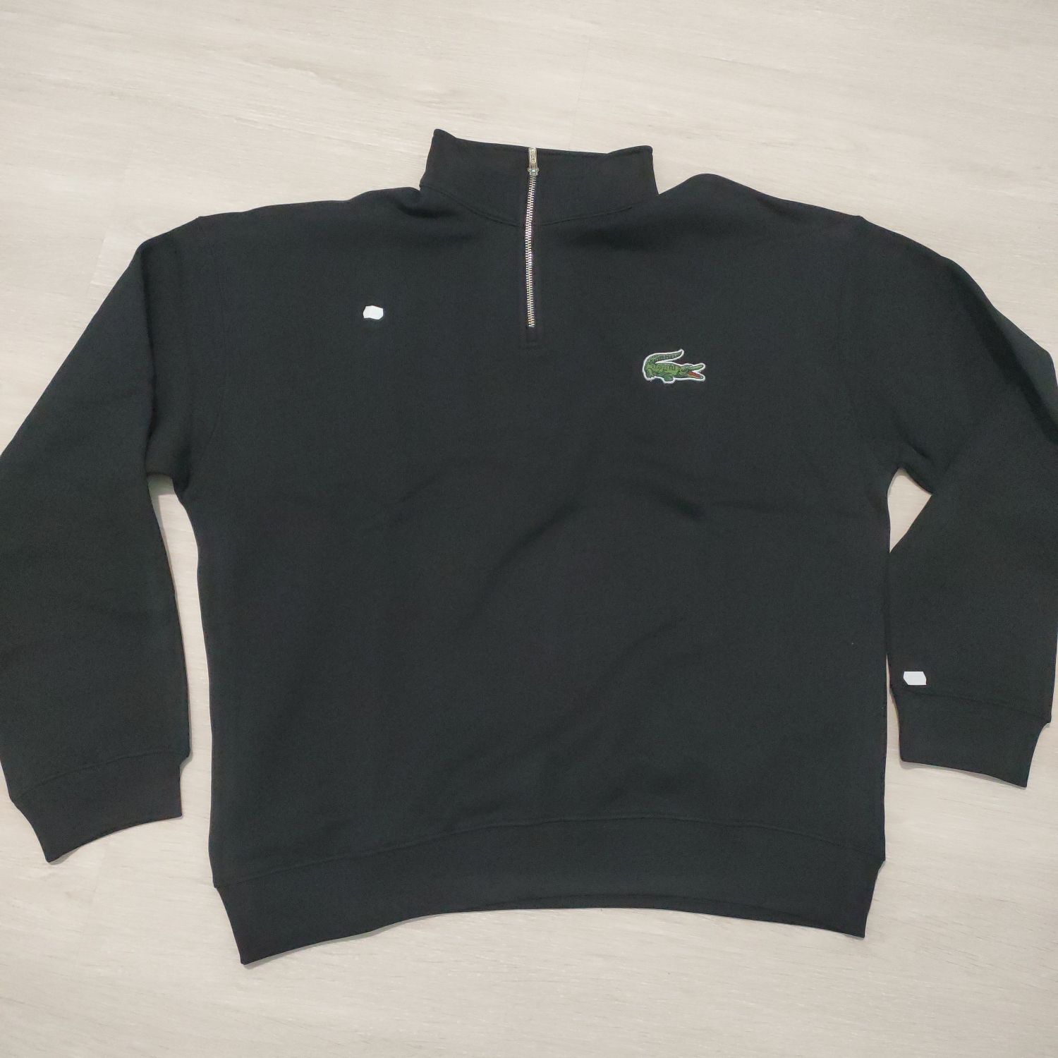 Lacoste fermuarlı defolu sweatshirt — görsel 6/8