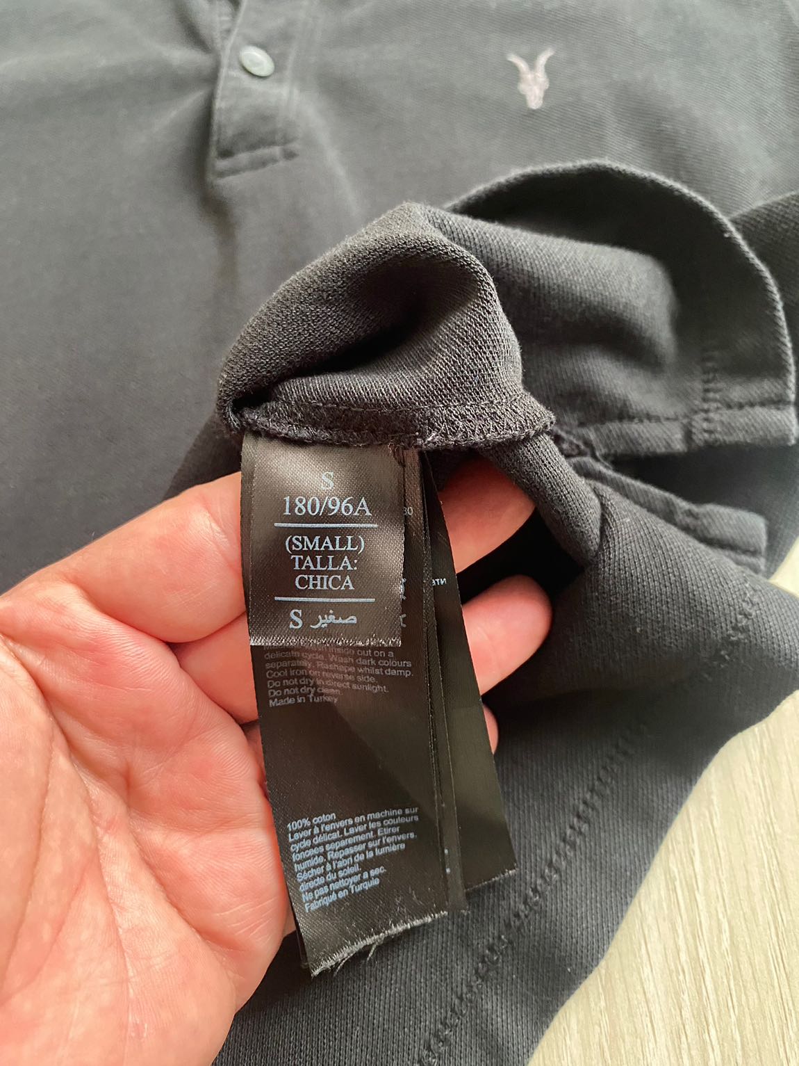 Allsaints Polo Yaka Sweatshirt — görsel 4/5