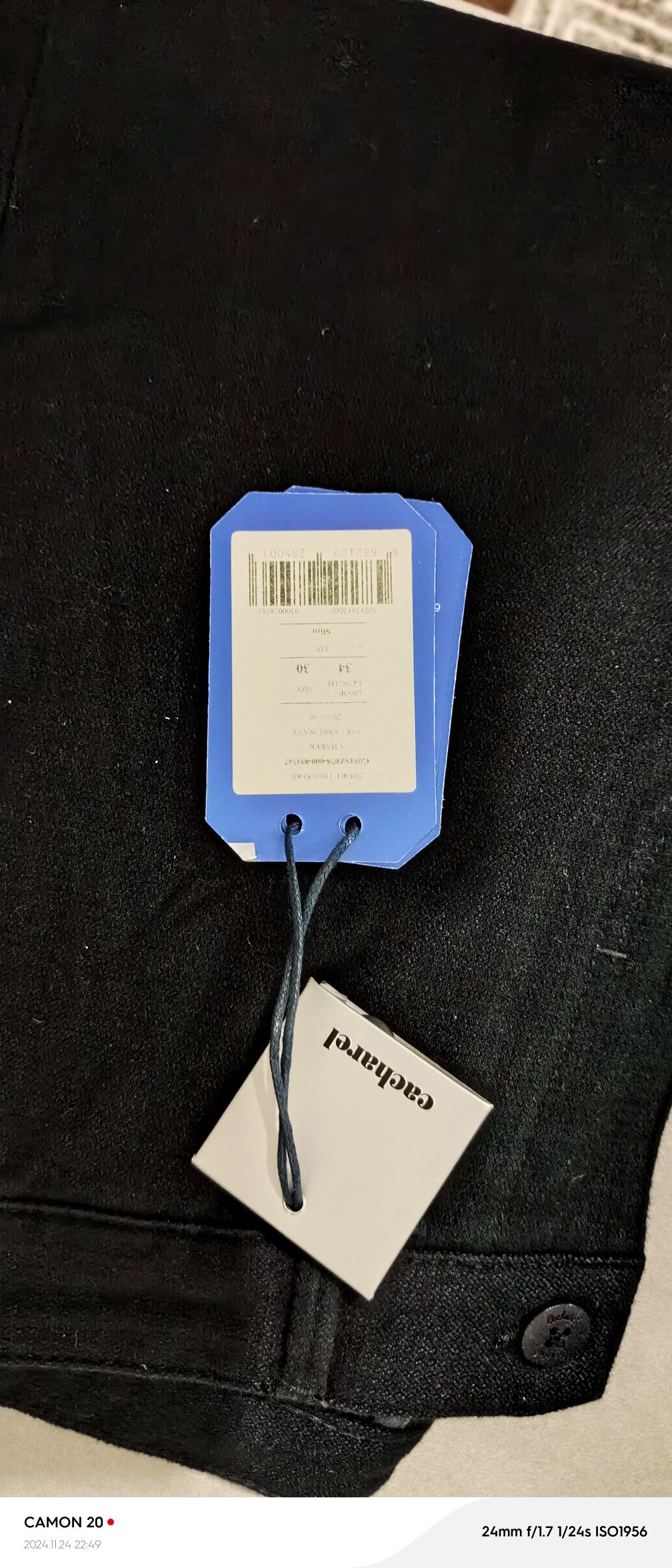 Cacharel kanvas pantolon — görsel 4/8