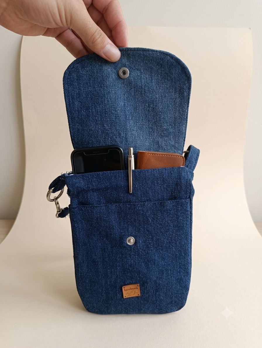 Kot Telefon Çantası — görsel 3/3