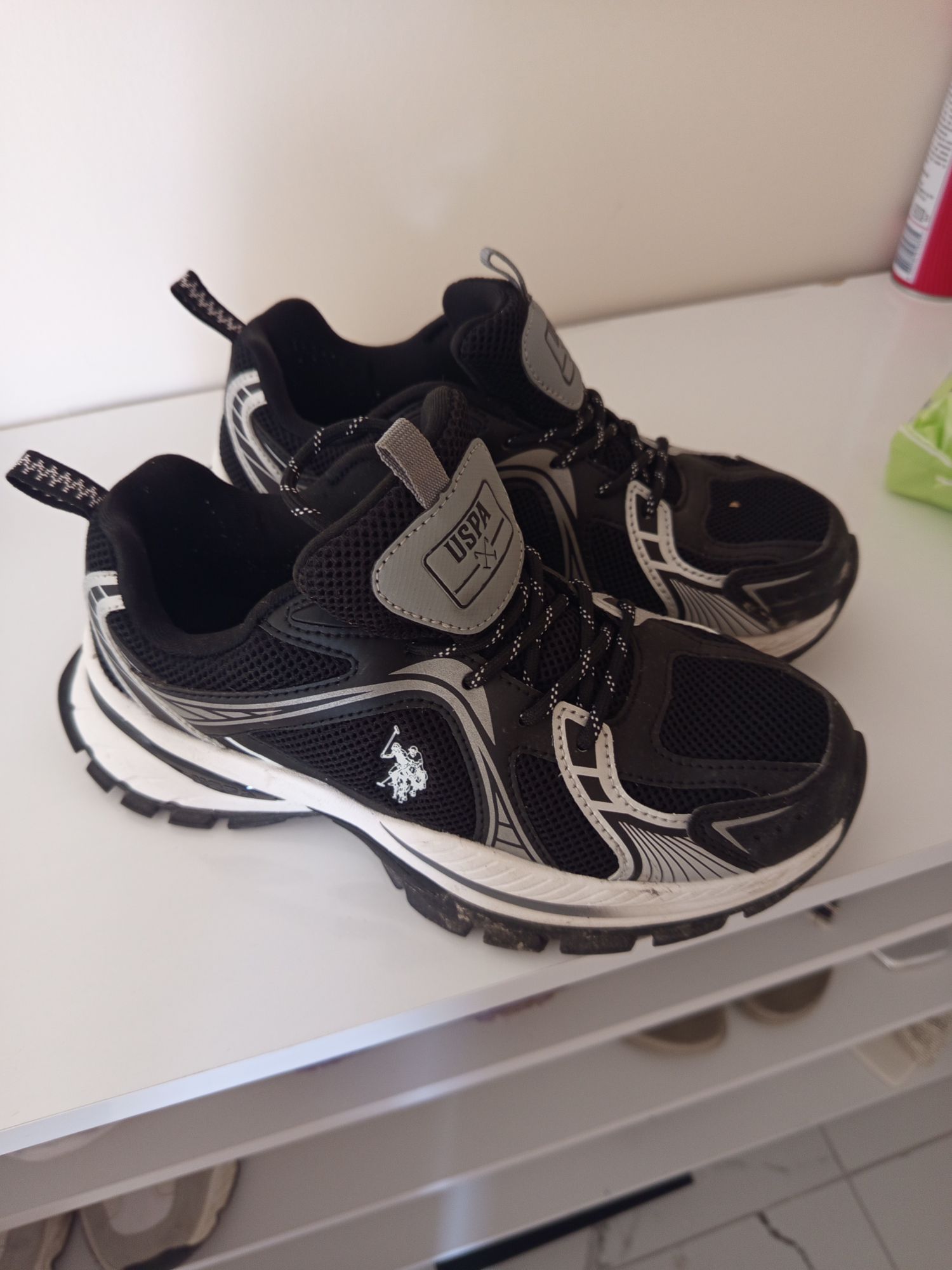 U.S. Polo Assn. Siyah Sneaker — görsel 3/4