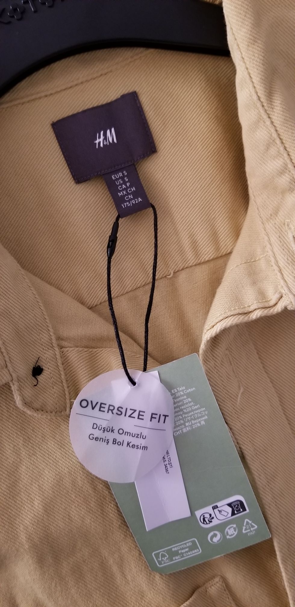 erkek jeans gömlek. — görsel 7/8