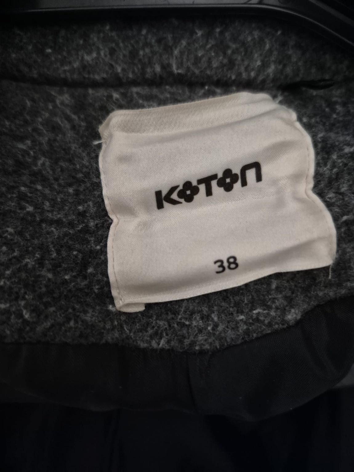 Koton kaşe mont — görsel 3/3
