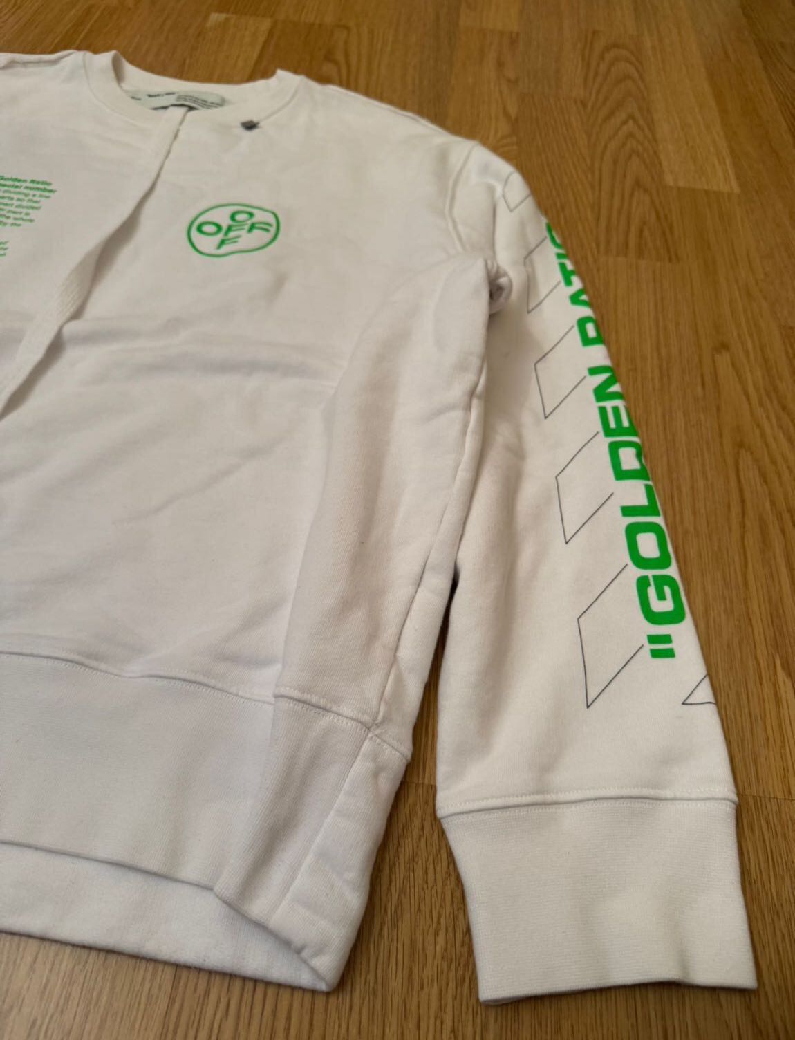 Off White Beyaz Sweatshirt — görsel 8/8