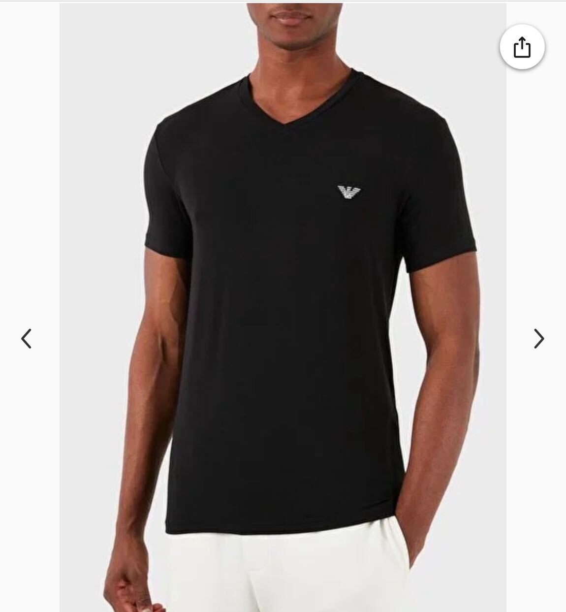 Armani erkek tshirt lacivert — görsel 8/8