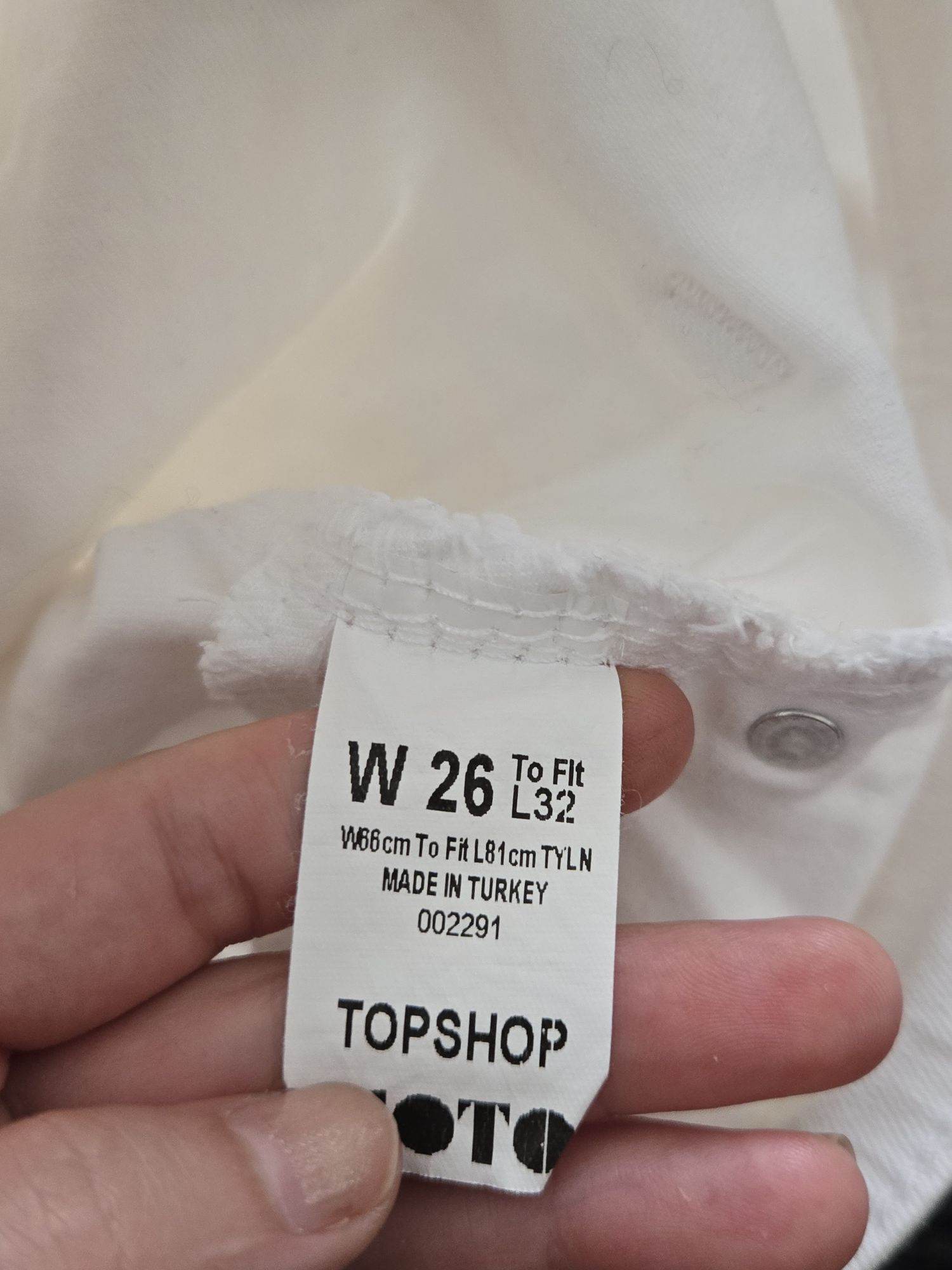 topshop skinny jean 26 beden yüksek bel — görsel 2/7