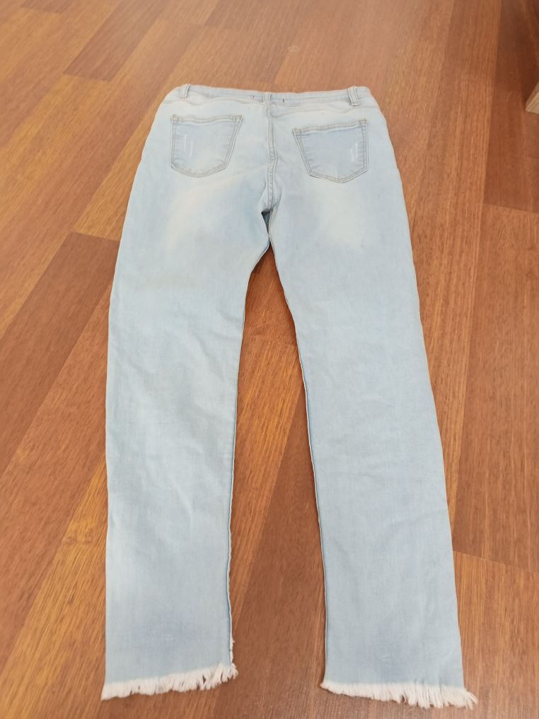 Mavi Taşlı Kot Pantolon — görsel 2/11