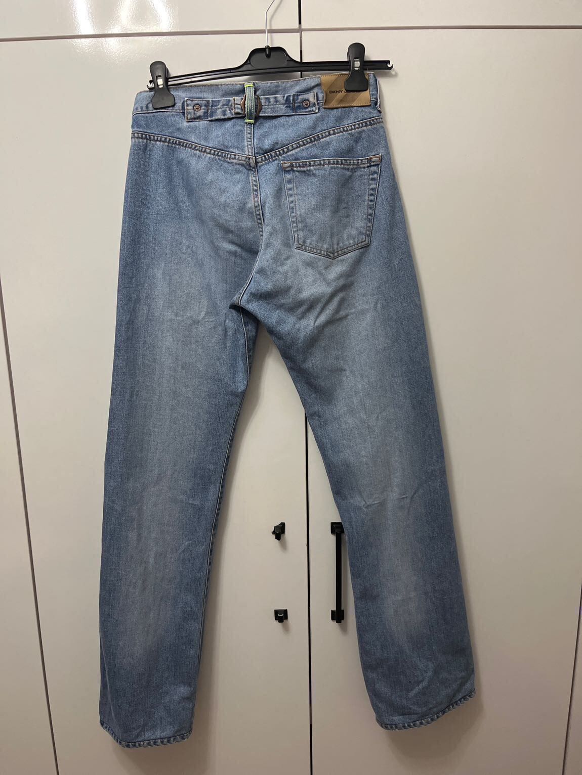 DKNY Straight Açık Kot Jean Pantolon — görsel 4/6