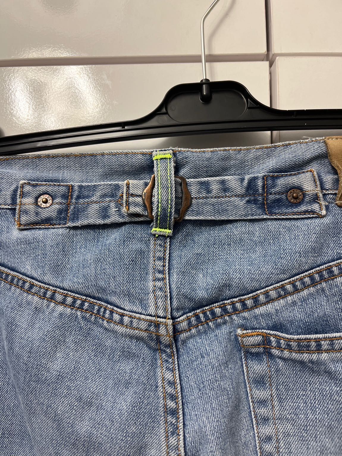 DKNY Straight Açık Kot Jean Pantolon — görsel 5/6