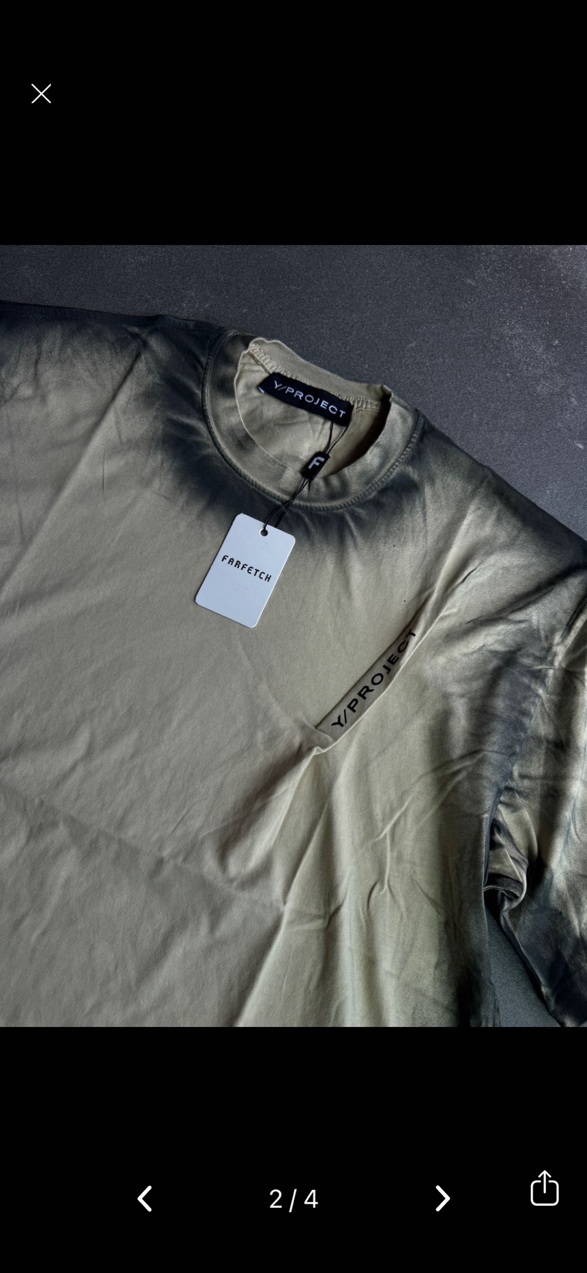 Y/project Yee Yeezy Oversized Bol Tshirt — görsel 2/4