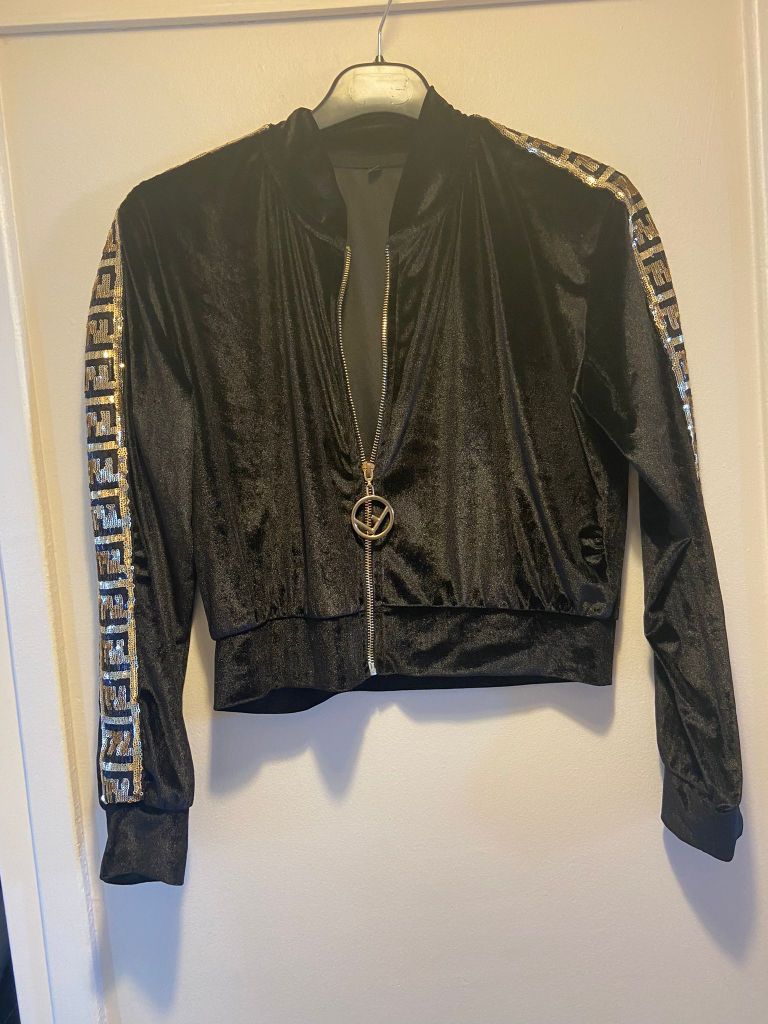 Fendi Payetli Kadife Eşofman — görsel 2/8