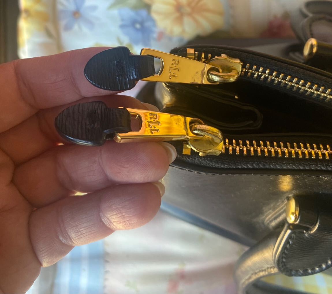 Orjinal Ralph Lauren Siyah Omuz Çantası — görsel 7/12