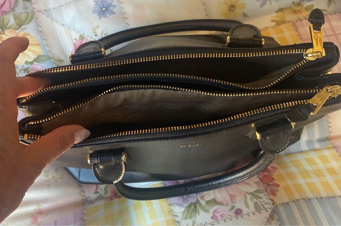 Orjinal Ralph Lauren Siyah Omuz Çantası — görsel 8/12