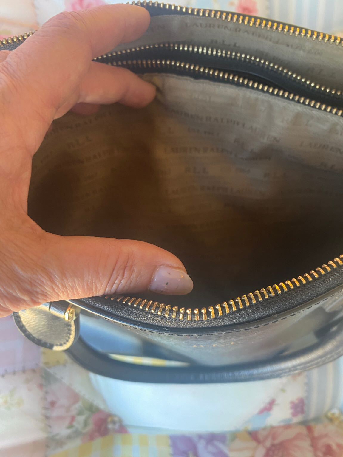 Orjinal Ralph Lauren Siyah Omuz Çantası — görsel 10/12