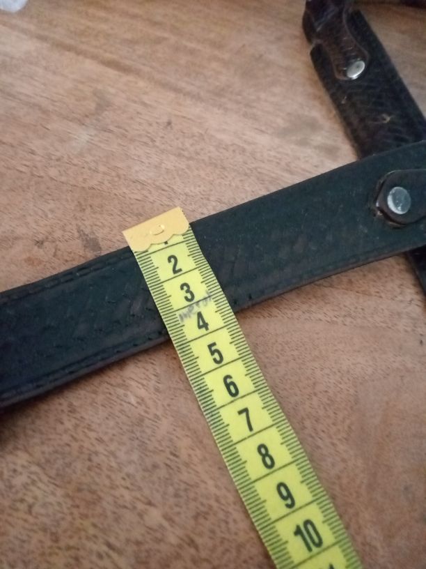 Orijinal Levi's marka deri erkek kemeri — görsel 8/8