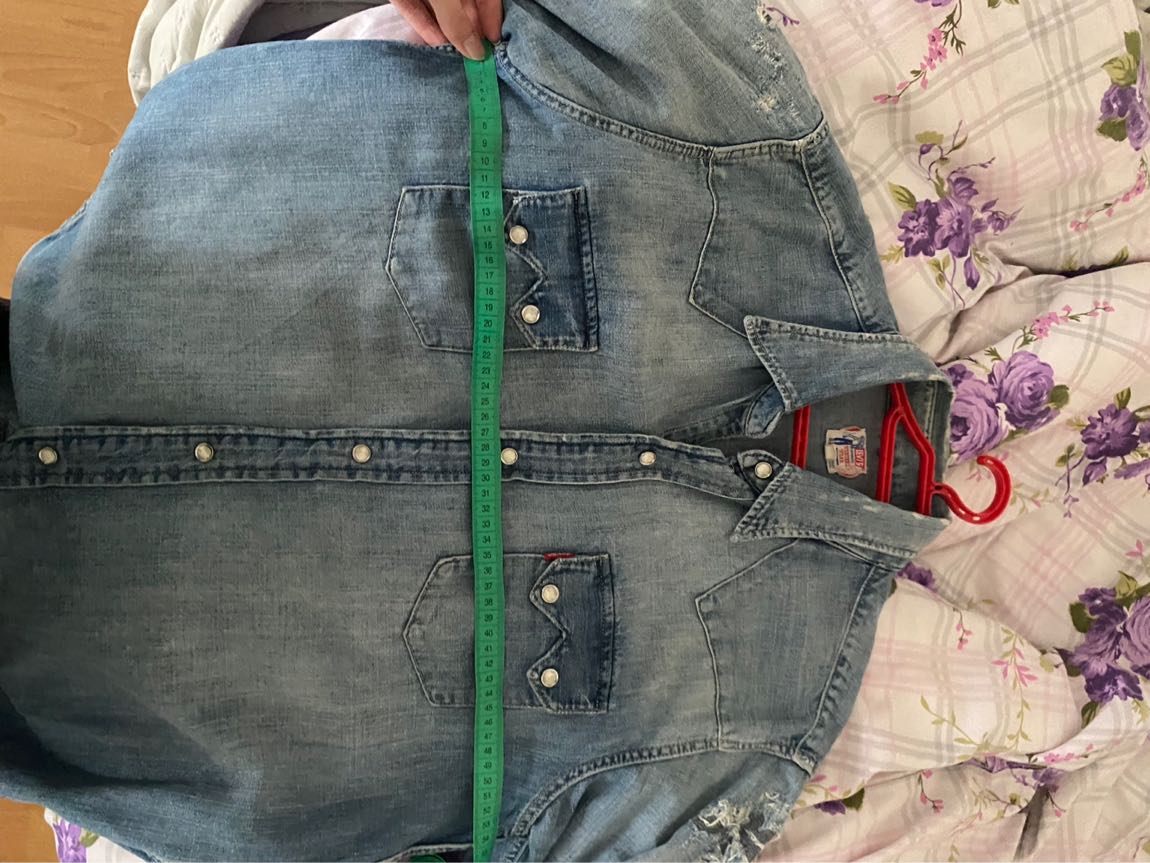 Levi’s Western Wear unisex kot gomlek — görsel 6/12