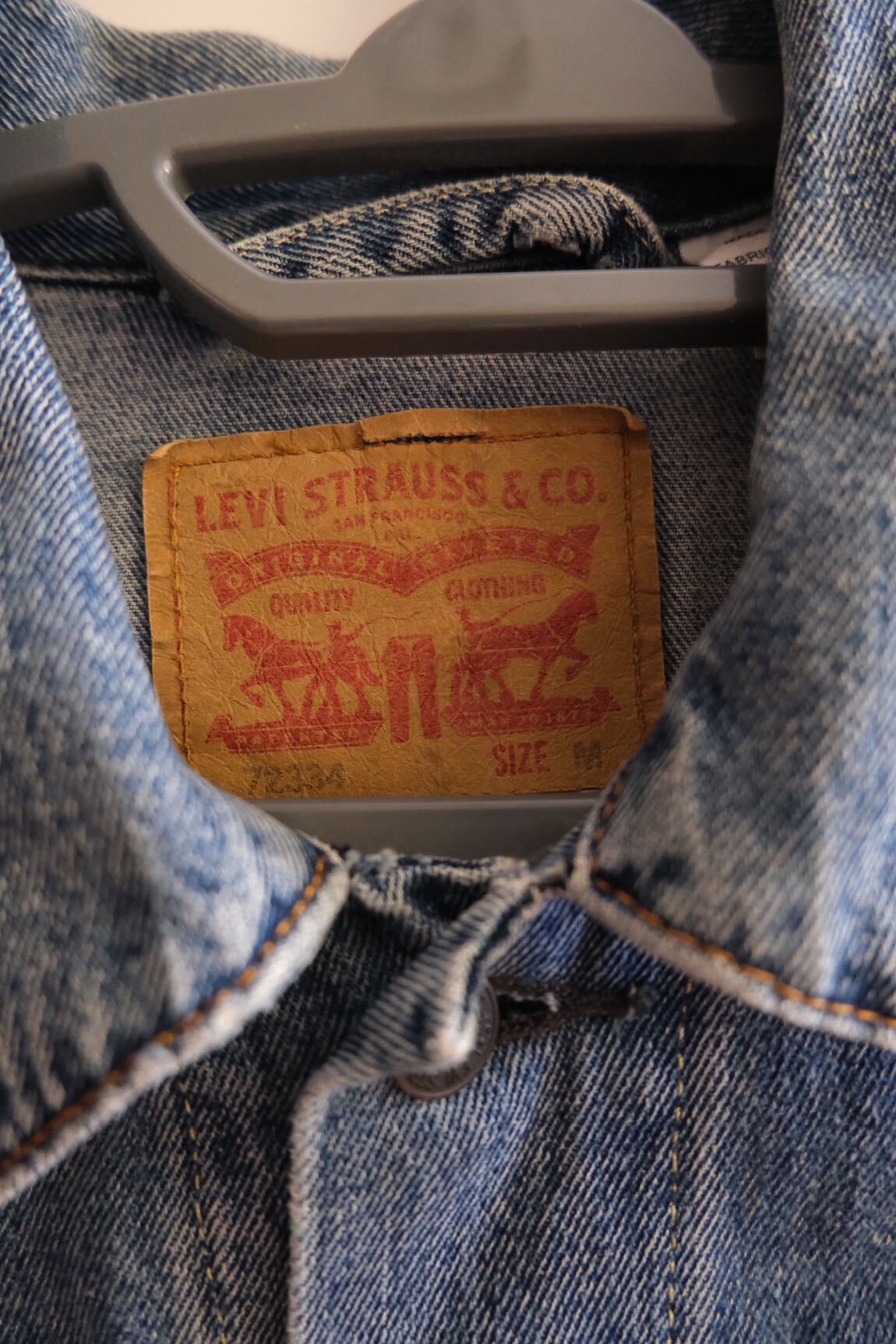 Levi’s orijinal M beden kot ceket — görsel 4/4