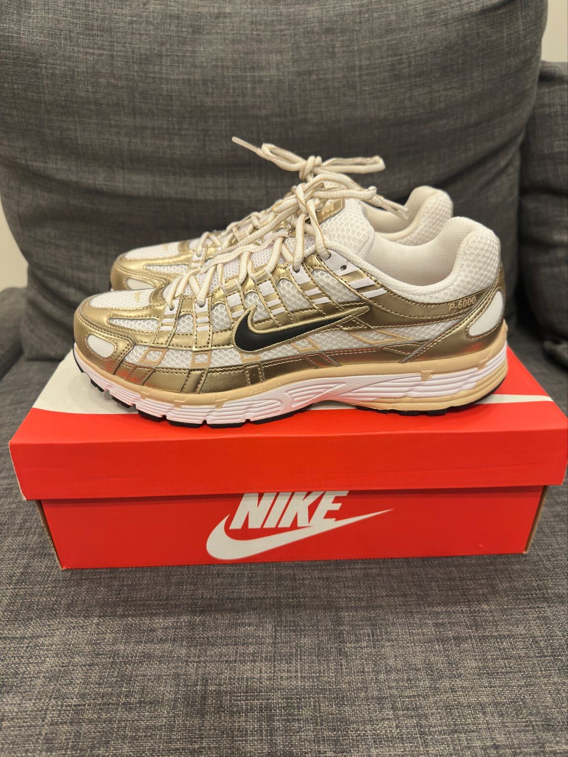 P-6000 White Grain Metallic Gold — görsel 2/8