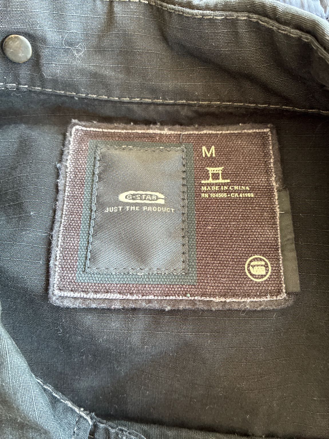 Gstar overshirt medium beden — görsel 7/8