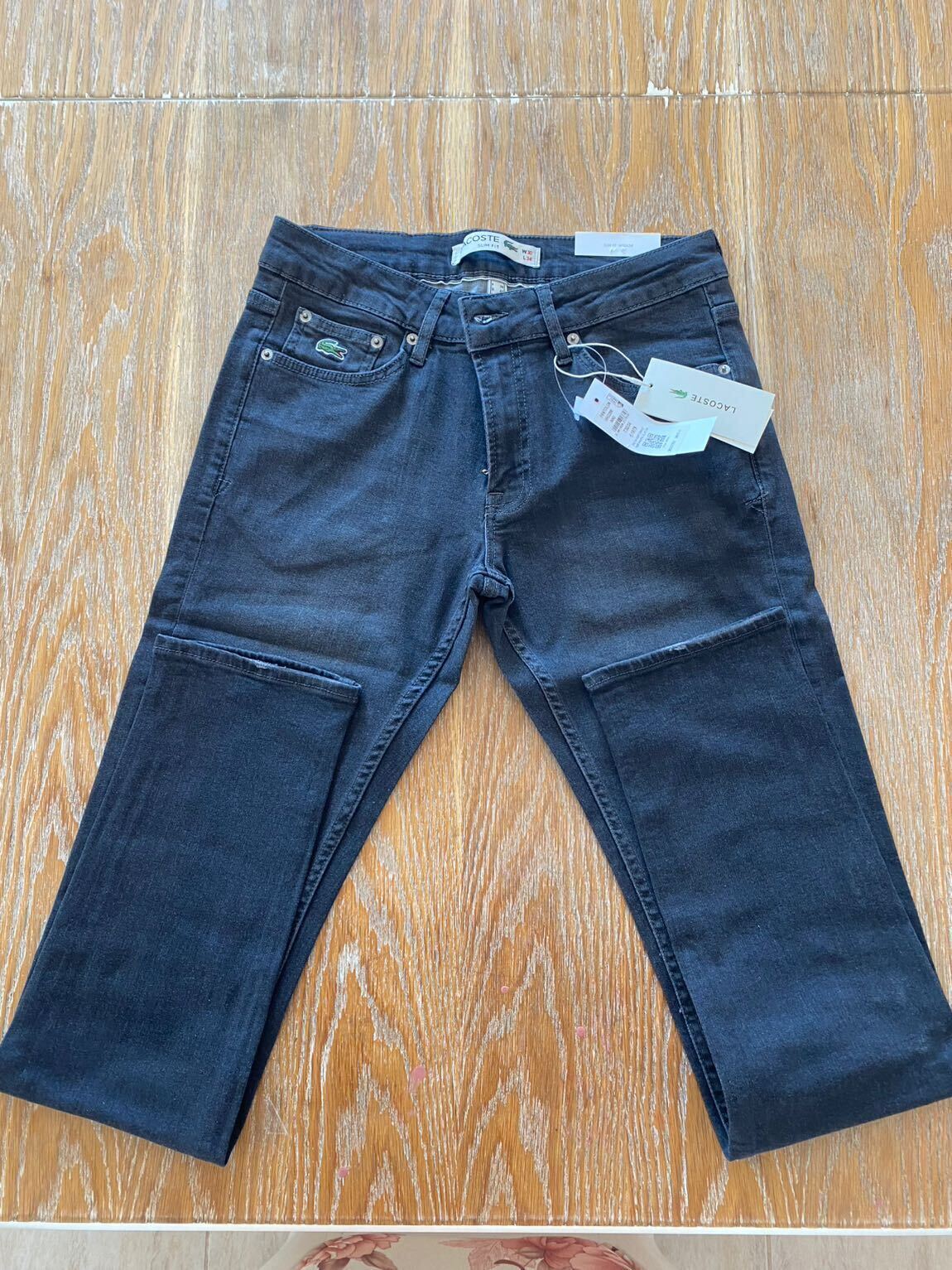 Lacoste Gri Jean Pantolon — görsel 3/8