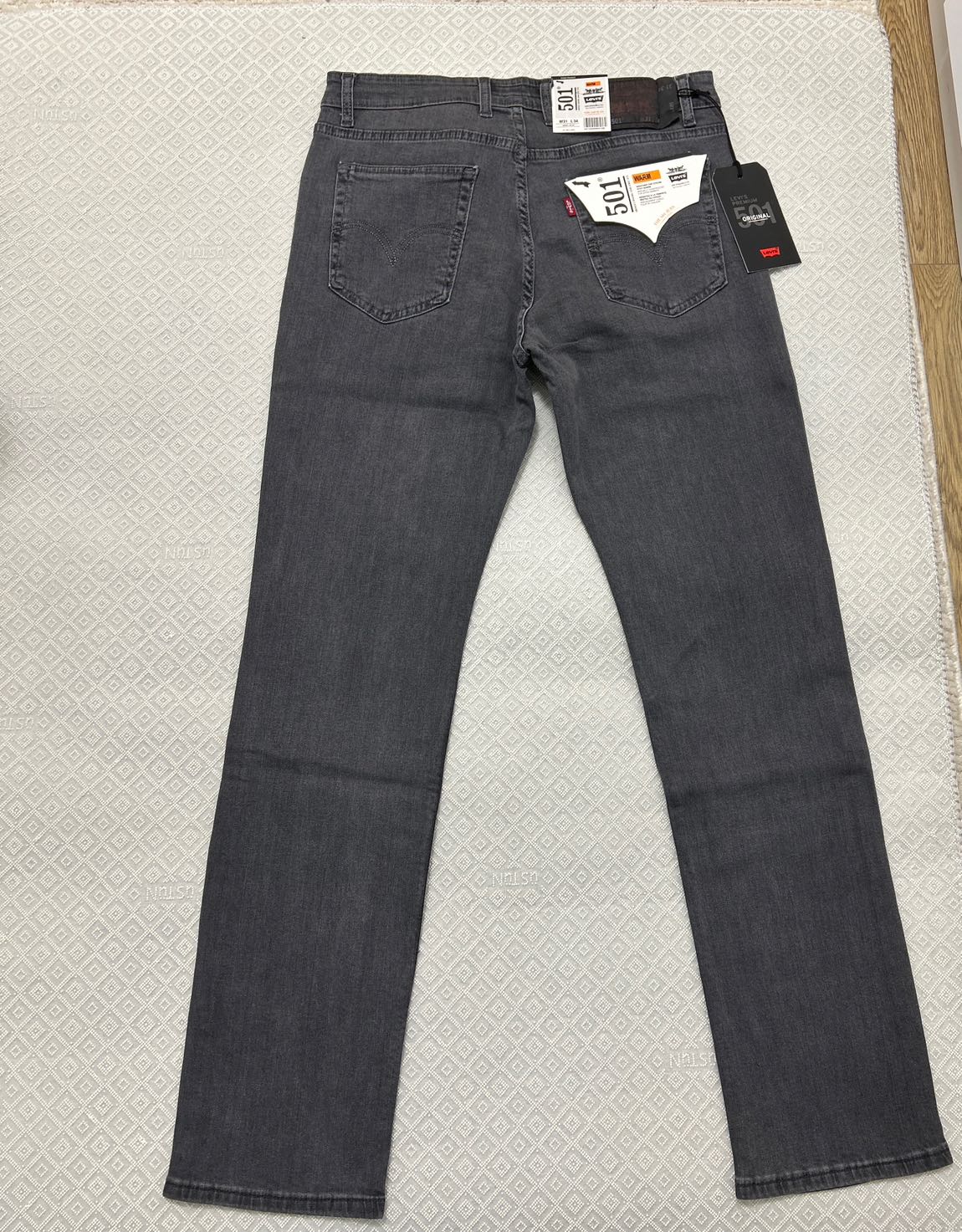 Erkek Levi’S Marka Gri Regular Pantolon — görsel 4/5