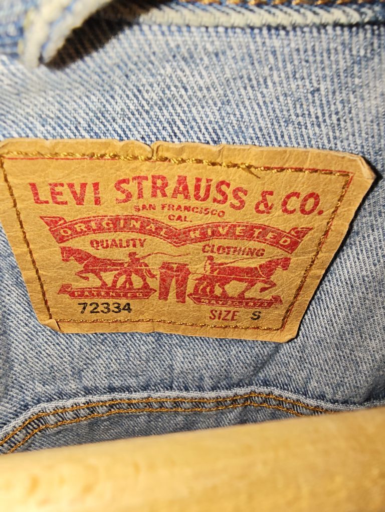 Levi's Buz Mavi Erkek Kot Ceket — görsel 3/7
