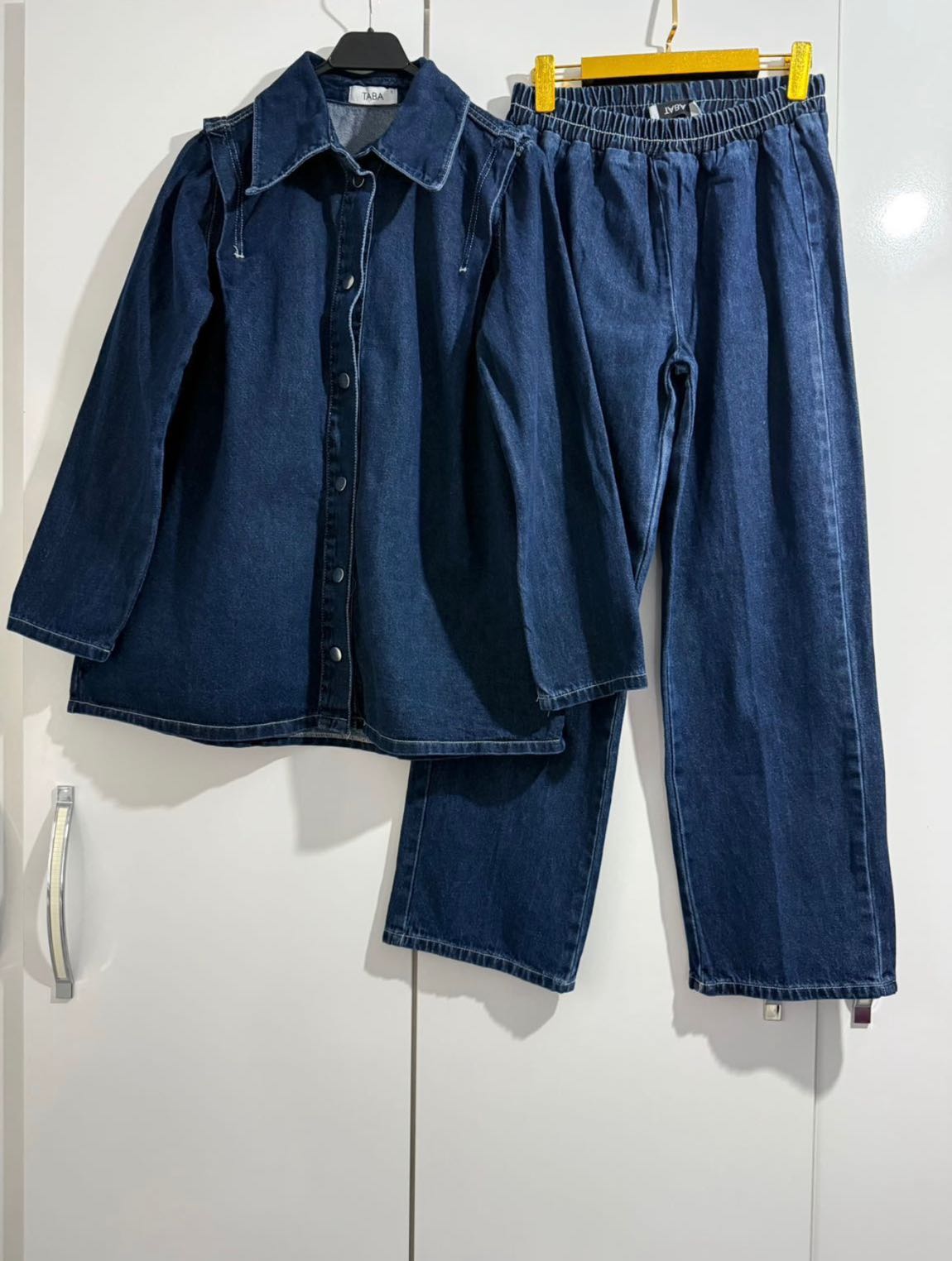 Soi Design Koyu Mavi Jean İkili Takım — görsel 2/13