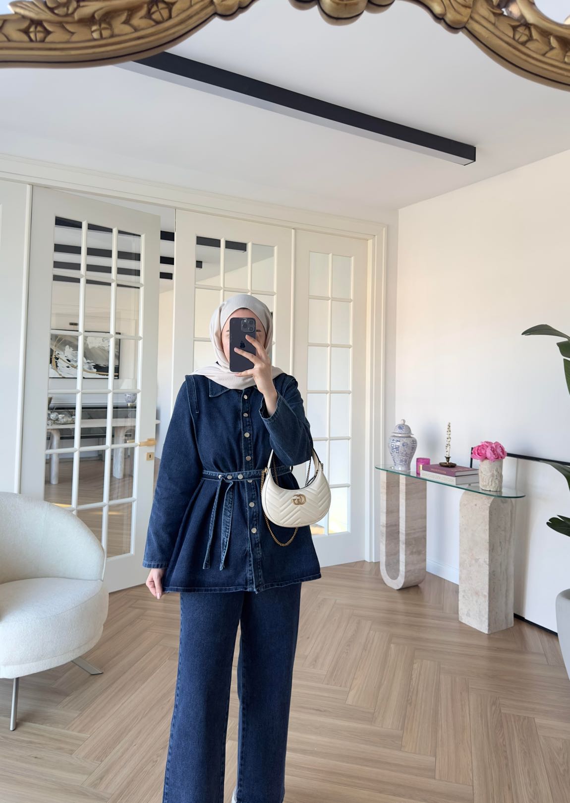 Soi Design Koyu Mavi Jean İkili Takım — görsel 10/13
