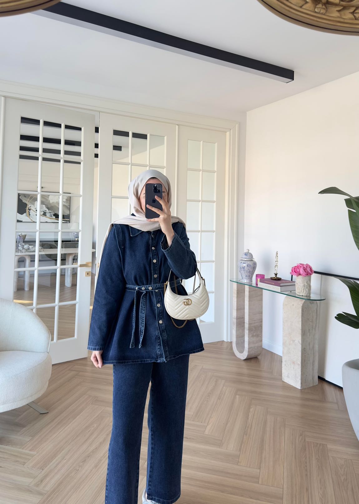 Soi Design Koyu Mavi Jean İkili Takım — görsel 13/13