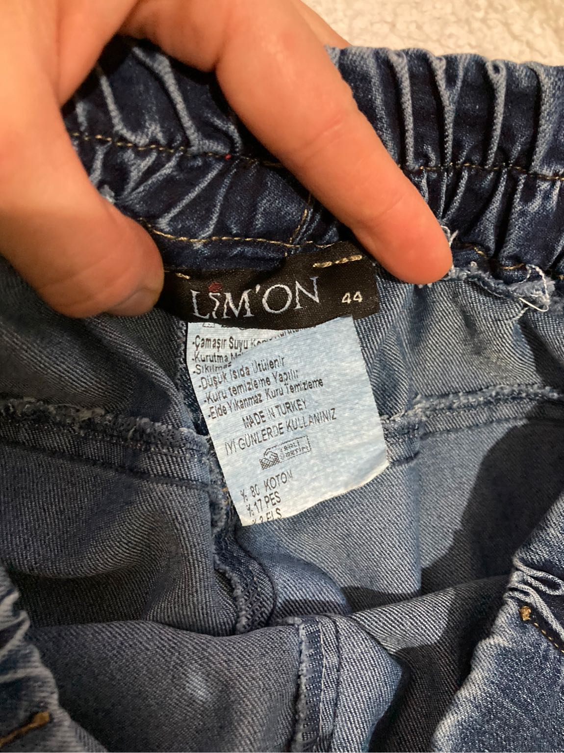 LİMON Mavi Jean Pantolon — görsel 5/5